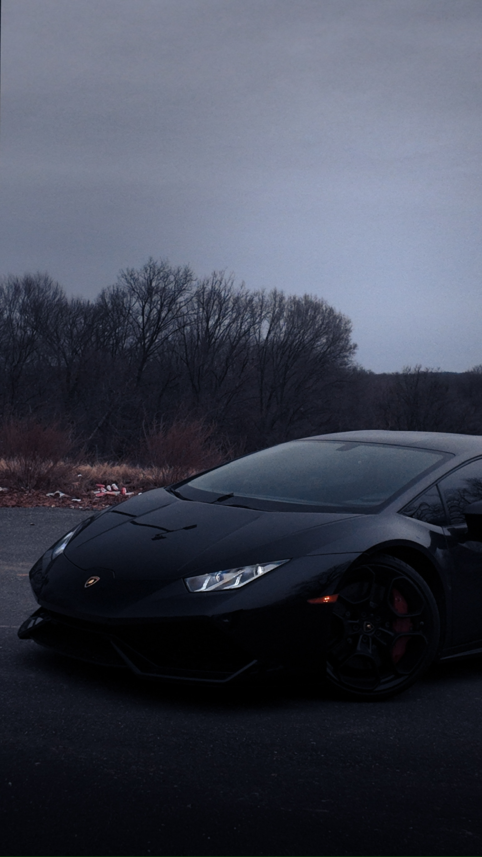 Black Lamborghini Huracán — Apex Exotics